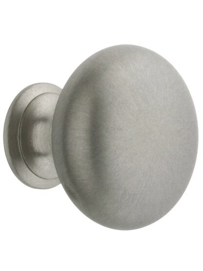 Classic Brass Cabinet Knob - 1 1/4" Diameter - view 2