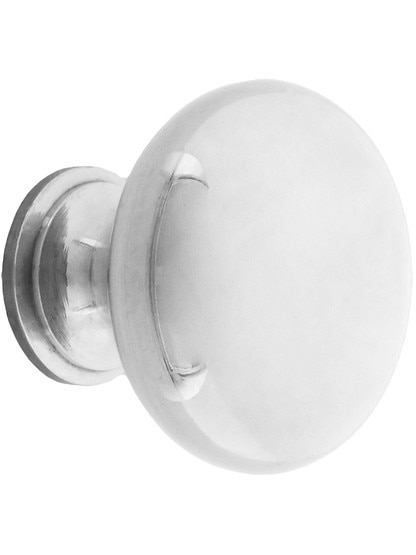 Classic Brass Cabinet Knob - 1 1/4" Diameter - view 5