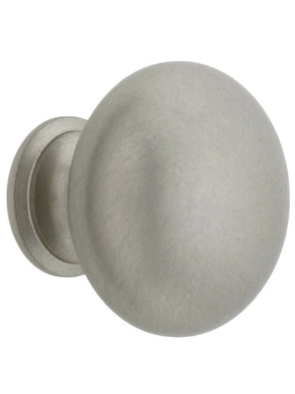 Small Classic Brass Cabinet Knob - 1" Diameter - view 2